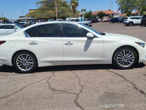 Used 2021 INFINITI Q50 Luxe w/ Seat & Sound Package RWD image 12