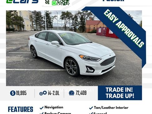 Used 2019 Ford Fusion Titanium image 1