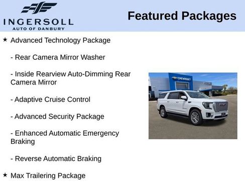 Used 2022 GMC Yukon XL Denali w/ Advanced Technology Package AWD/4WD image 15