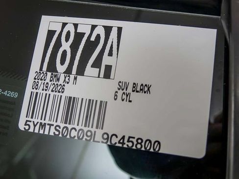 Used 2020 BMW X3 M w/ Executive Package AWD/4WD image 32
