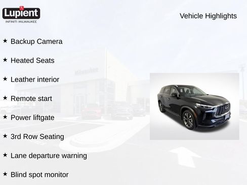 Certified 2023 INFINITI QX60 Luxe w/ Cargo Package AWD/4WD image 2