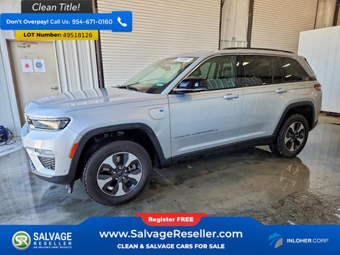 Used 2023 Jeep Grand Cherokee 4WD 4xe w/ Luxury Tech Group II image 1