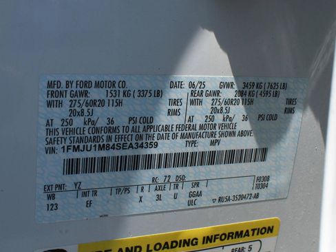 Used 2025 Ford Expedition Platinum AWD/4WD image 62