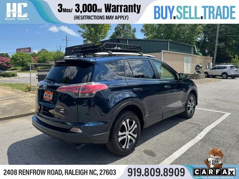 Used 2018 Toyota RAV4 LE w/ All Weather Liner Package AWD/4WD image 5