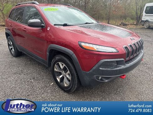 Used 2014 Jeep Cherokee Trailhawk w/ Leather Interior Group image 1
