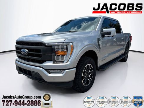 Used 2021 Ford F150 Lariat AWD/4WD image 1