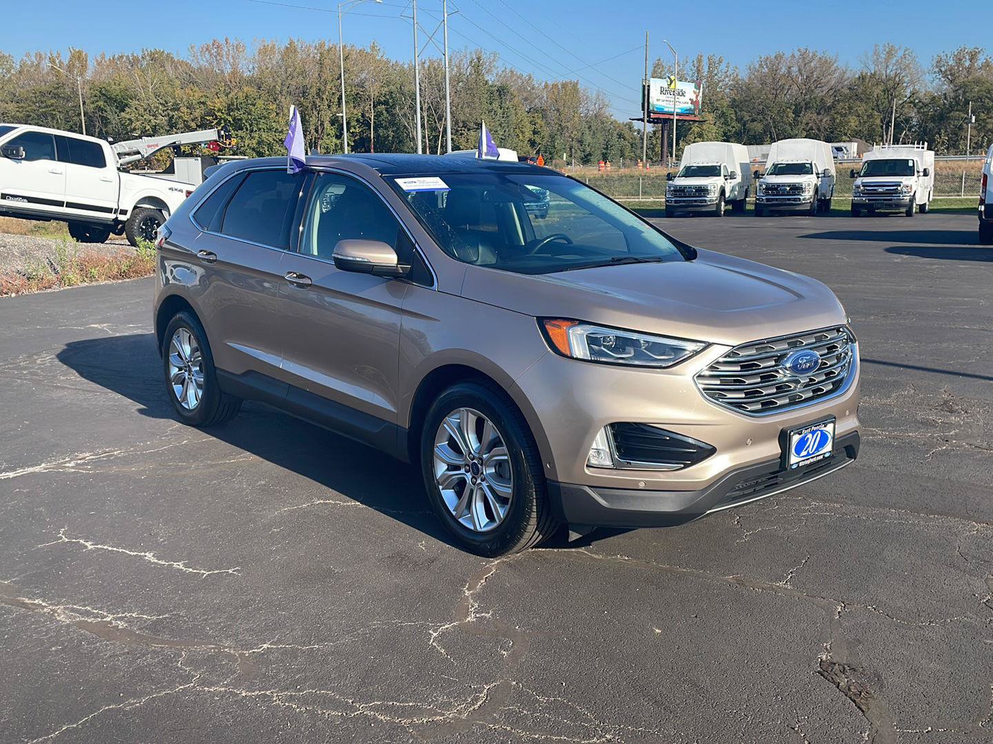Certified 2020 Ford Edge Titanium w/ Equipment Group 301A FWD image 7