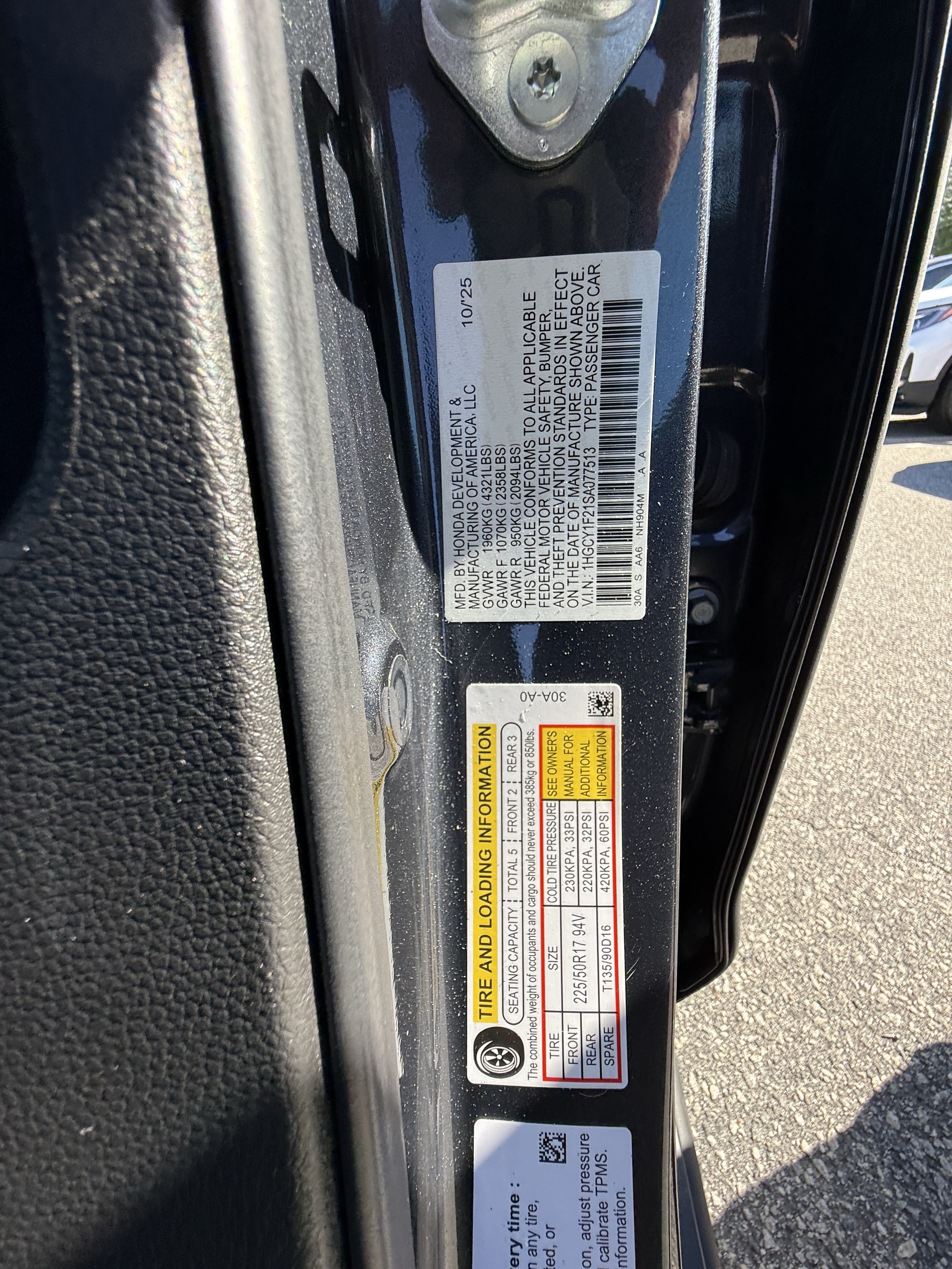 Used 2025 Honda Accord LX image 36