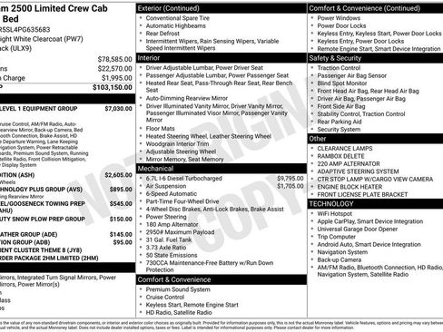 Certified 2023 RAM 2500 Limited image 44