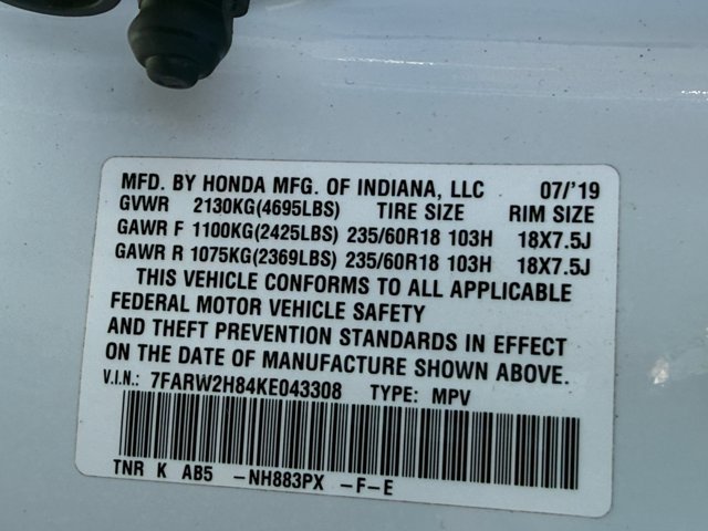 Used 2019 Honda CR-V EX-L image 35