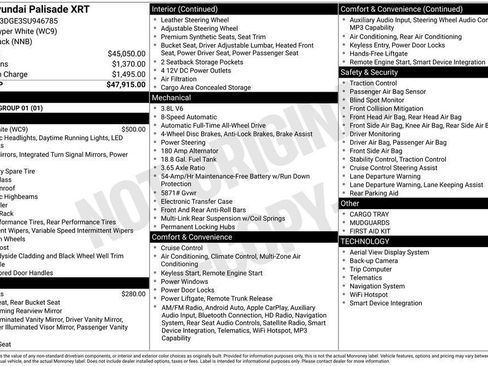 Used 2025 Hyundai Palisade XRT image 48