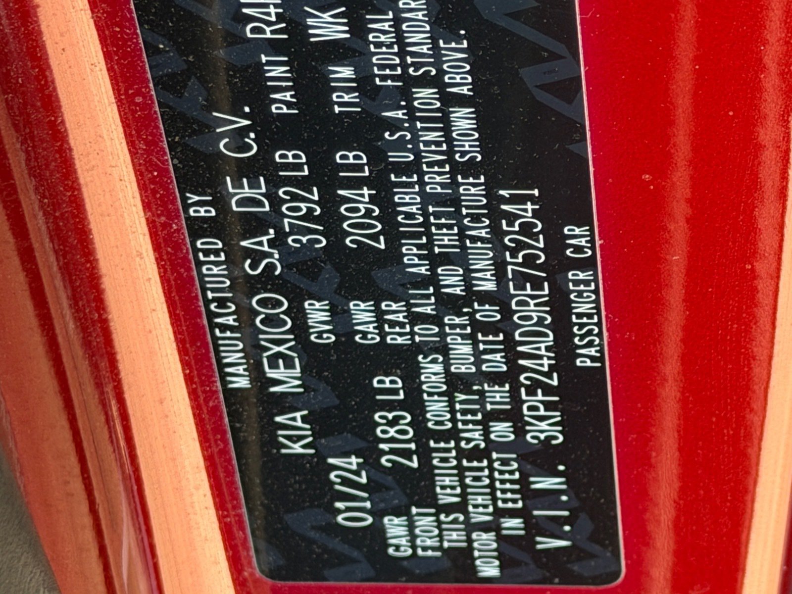 Certified 2024 Kia Forte LXS w/ LXS Technology Package FWD image 11