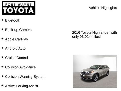 Used 2016 Toyota Highlander Limited image 7