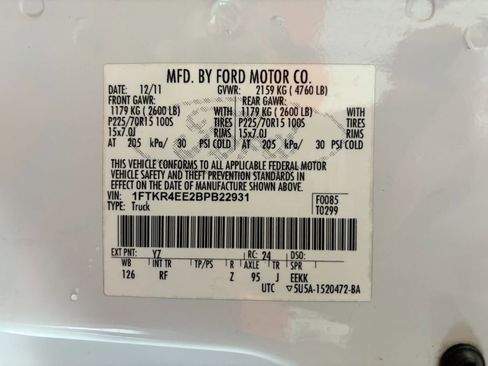 Used 2011 Ford Ranger XLT image 36