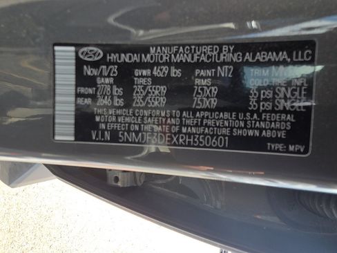Certified 2024 Hyundai Tucson SEL w/ Convenience Package FWD image 12