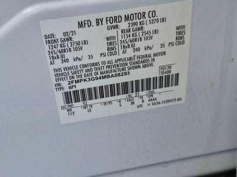 Used 2021 Ford Edge SE FWD image 30