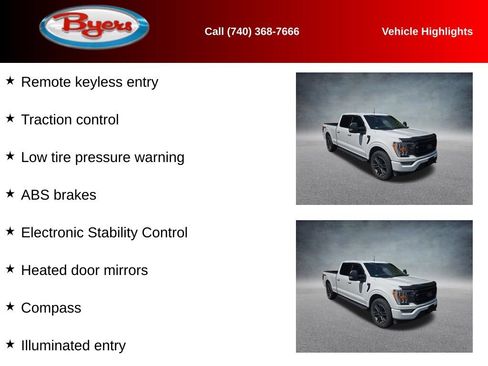 Used 2023 Ford F150 XLT w/ Equipment Group 302A High AWD/4WD image 10