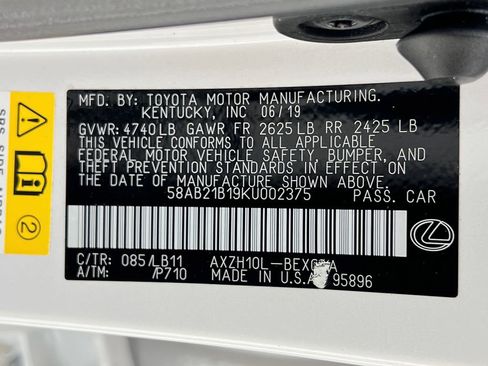Used 2019 Lexus ES 300h image 26