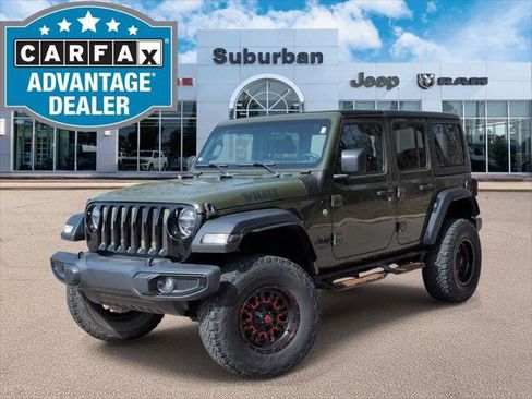 Certified 2021 Jeep Wrangler Unlimited Sport image 1