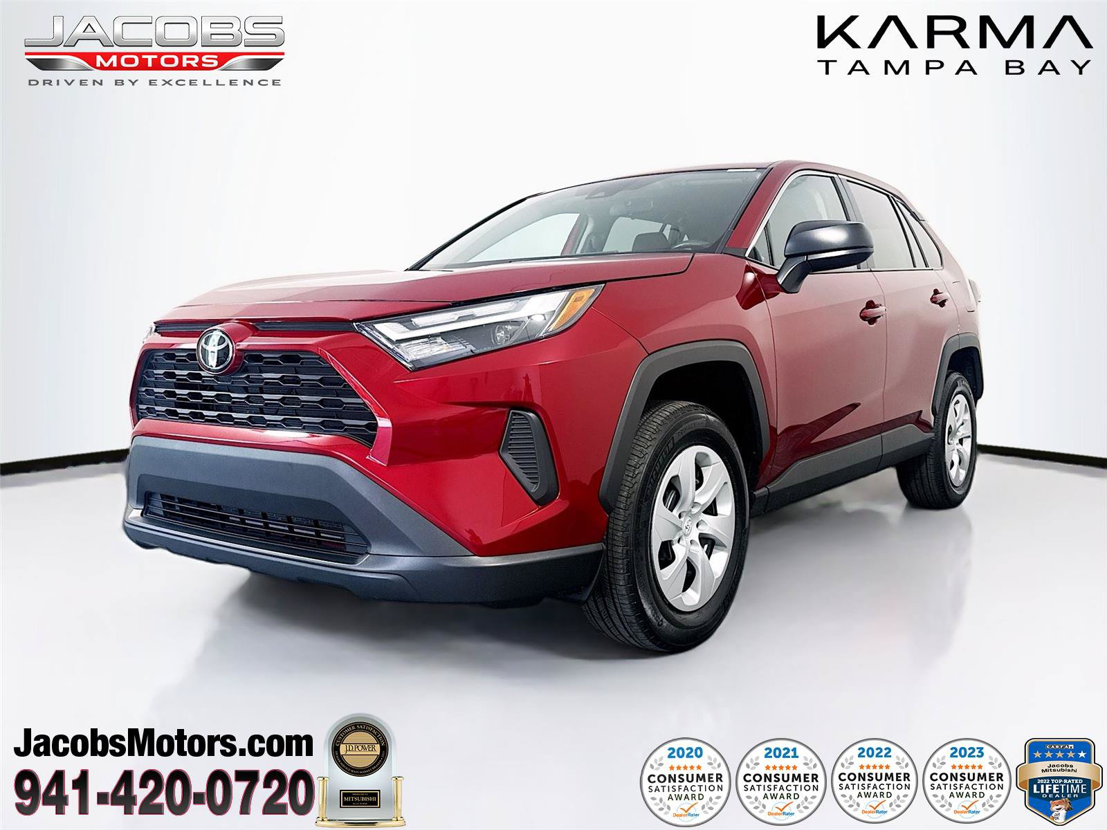 Used 2025 Toyota RAV4 LE FWD image 1