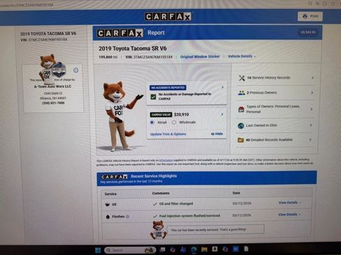 Used 2019 Toyota Tacoma SR w/ SR Convenience Package image 19