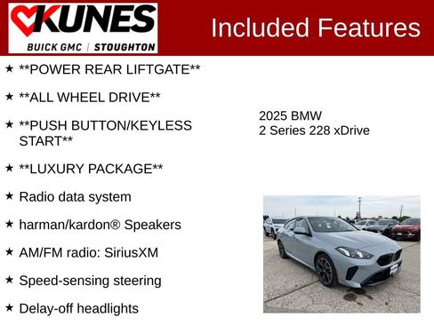 Used 2025 BMW 228i xDrive AWD/4WD image 3