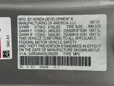 Certified 2025 Honda CR-V EX image 28