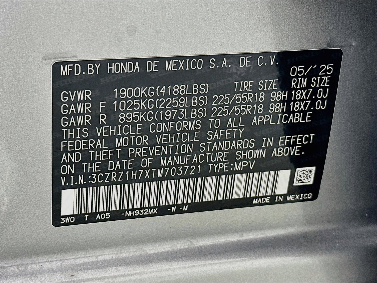 Used 2026 Honda HR-V EX-L image 31