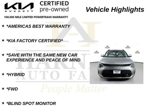 Certified 2023 Kia Niro Wind w/ Wind Preserve Package FWD image 9