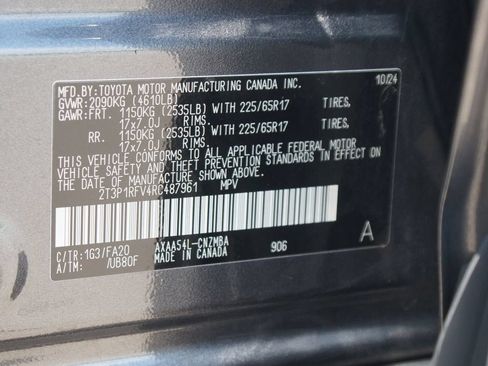 Used 2024 Toyota RAV4 XLE w/ Convenience Package AWD/4WD image 27