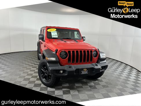 Used 2021 Jeep Wrangler Unlimited Sport image 1