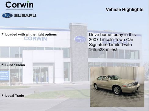 Used 2007 Lincoln Town Car Signature Limited RWD image 6