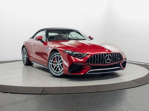 Used 2023 Mercedes-Benz SL 55 AMG 4MATIC w/ Driver Assistance Package image 1