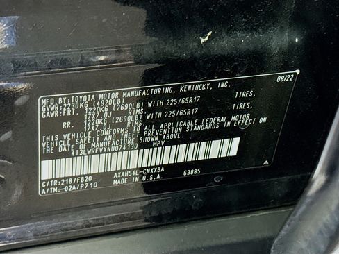 Used 2022 Toyota RAV4 LE image 39