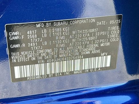 Used 2025 Subaru Crosstrek 2.5i Wilderness w/ Wilderness Package AWD/4WD image 29