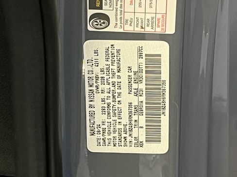 Certified 2024 Nissan Z Performance w/ Floor Mat Package image 27