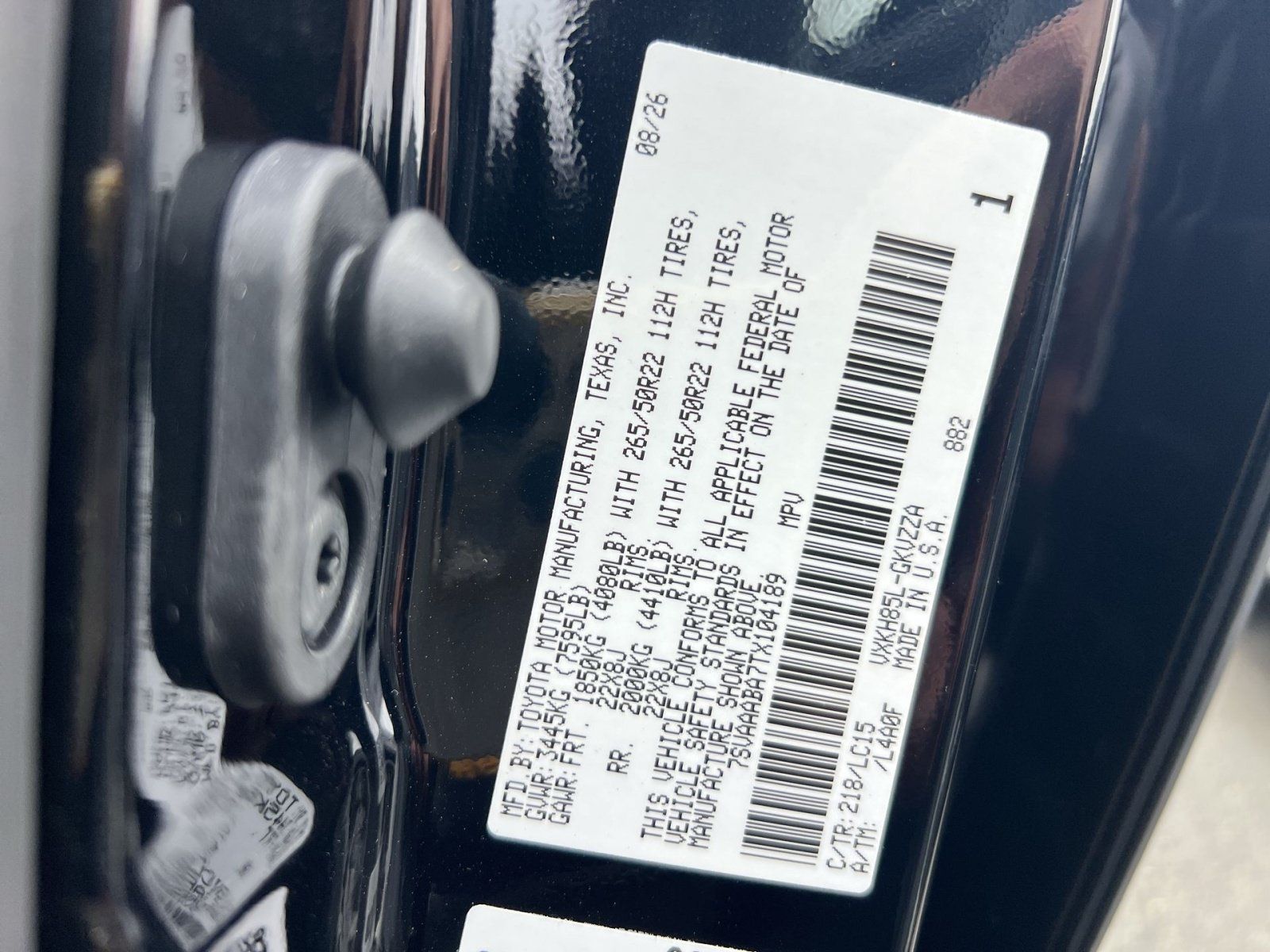 New 2026 Toyota Sequoia Capstone AWD/4WD image 22