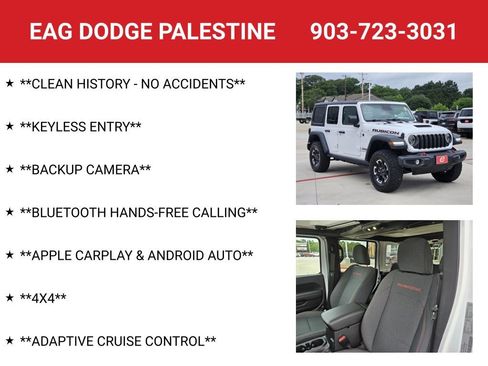 Used 2026 Jeep Wrangler Unlimited Rubicon AWD/4WD image 4