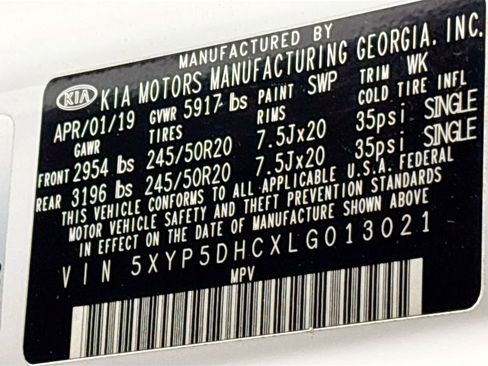 Used 2020 Kia Telluride SX w/ SX Prestige Package AWD/4WD image 27