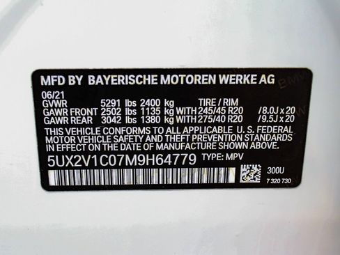 Used 2021 BMW X4 xDrive30i w/ M Sport Package image 14