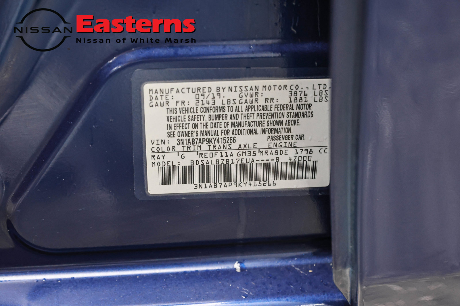 Used 2019 Nissan Sentra S FWD image 32