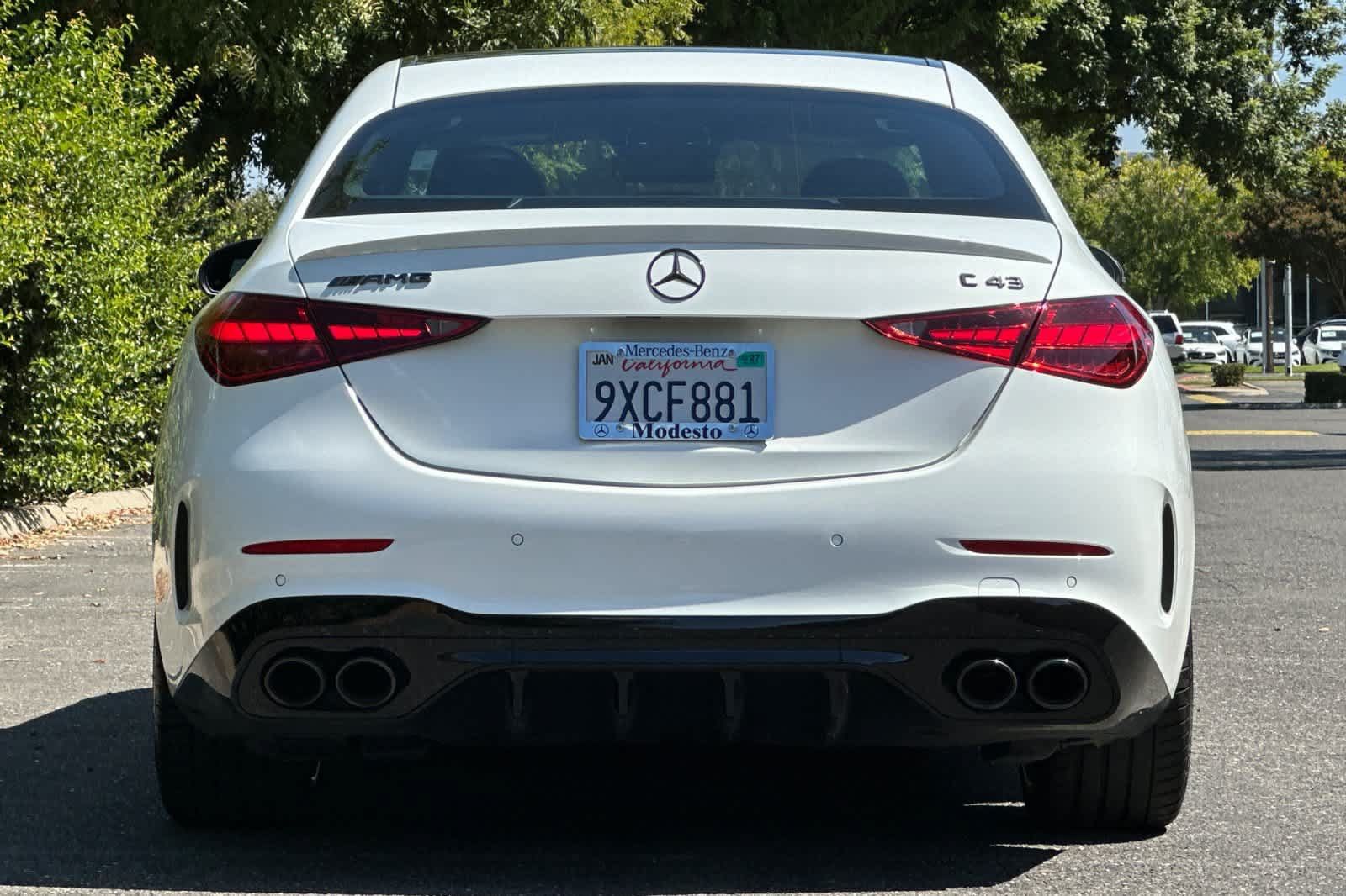 Used 2025 Mercedes-Benz C 43 AMG 4MATIC Sedan image 4