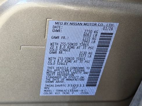 New 2026 INFINITI QX60 Autograph w/ Autograph Tech Package image 24