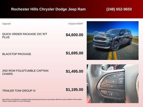Used 2022 Dodge Durango R/T AWD/4WD image 6