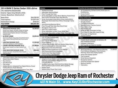 Used 2014 BMW 550i xDrive Sedan