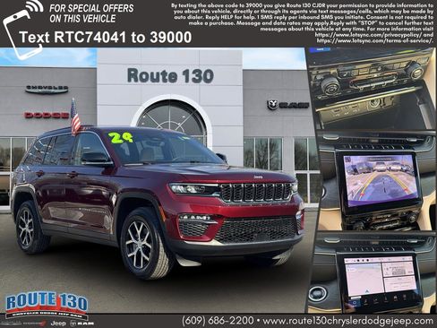 Used 2024 Jeep Grand Cherokee Limited w/ Trailer Tow Package image 1