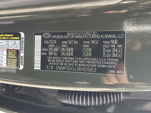 Certified 2024 Hyundai Santa Fe XRT AWD/4WD image 36