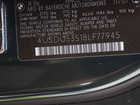 Used 2008 BMW Z4 3.0si RWD image 79