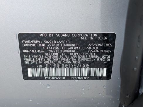 New 2026 Subaru Outback Limited AWD/4WD image 17