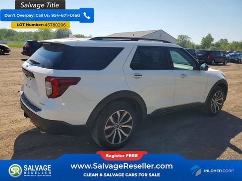 Used 2022 Ford Explorer ST-Line w/ Class IV Trailer Tow Package AWD/4WD image 4